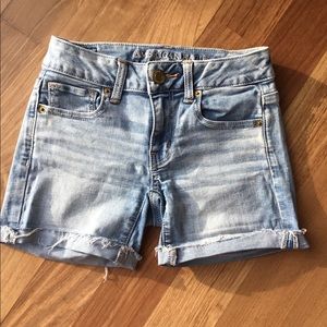 American Eagle Super Super Stretch Jean Shorts